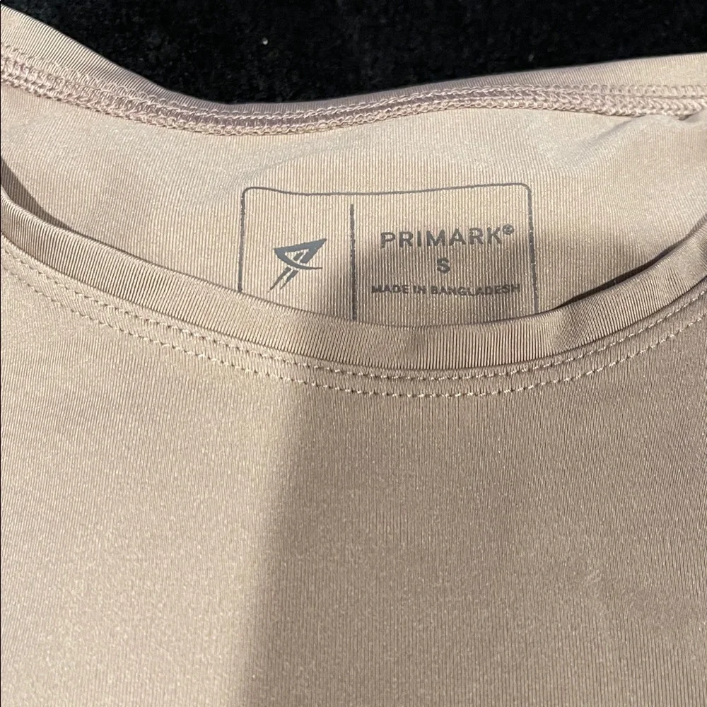 Primark Light Tan Zip-Up Jacket xxL pants are a large tee shirt is small 3 pice - Picture 5 of 6